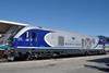 The first Siemens Charger locomotive for Pacific Surfliner services between San Luis Obispo, Los Angeles and San Diego was officially unveiled by Amtrak and Caltrans at Los Angeles Union station on October 1 (Photo: David Lustig).