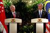 The prime ministers of Malaysia and Singapore discussed the high speed rail project at their annual retreat on May 5.