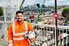 Aravind is now working as a site engineer on HS2 after successfully completing his work placement