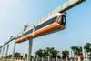 CRRC Sifang has rolled out a prototype suspension monorail trainset.
