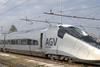 AGV high speed trainset in Italy.