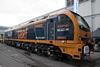 GB Railfreight electro-diesel loco on show loco in Berlin (Photo Tony Miles)
