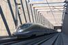 California high speed rail project train impression