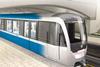 Impression of Alstom-Bombardier MPM-10 rubber-tyred metro train for Montréal.