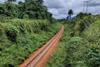 Liberia railway track