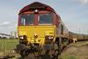 The Diesel Freight Carbon Reduction Technology trial will use a DB Cargo UK Class 66 locomotive.