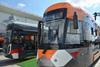 Uraltransmash Holdings unveiled two prototype trams at the Innoprom-2018 industrial exhibition.
