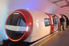 Mock-up of Siemens' Inspiro train proposal for the London Underground.