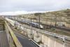 Eurostar train at the Channel Tunnel