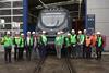 The first of the Class 77 electric multiple-units ordered by state rolling stock owner Norske Tog has been unveiled at Alstom’s Salzgitter factory in Germany.