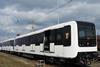 The first driverless trainset for Roma Metro Line C at the Velim test track in the Czech Republic.