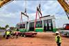 Deliveries of the 40 Salvador trams to the CAF factory (photo gov of Bahia)