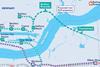 DLR Thamesmead extension map (Image TfL)