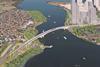 The bridge will span the Parramatta River between Melrose Park and Wentworth Point and will be shared with buses, pedestrians and cyclists.