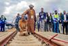 A groundbreaking ceremony has launched construction of the 260 km Luena – Saurimo branch of the Benguela Railway