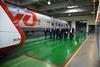 kz Transmashholding shows rolling stock in Nur-Sultan
