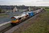 A GB Railfreight intermodal train