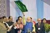 Prime Minister Narendra Modi dispatched the first train from Mendipathar remotely at a ceremony in Guwahati on November 29.