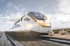 Saudi Arabia Railways Stadler inter-city train impression (Image Nose Design Experience)