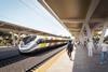 Brightline West Siemens Mobility high speed train impression (Image Brightline) (1)