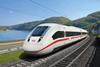 Impression of Siemens ICx train ordered by Deutsche Bahn.