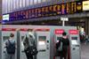 LNER ticket machines at King's Cross (Photo Tony MIles)