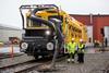 Railcare has unveiled a battery-powered multi-purpose vehicle for railway maintenance work.
