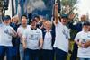 Children with Down's syndrome act asconductors on Amsterdam Route 26 (Photo GVB)