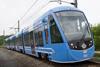 CAF Urbos Axle A36 low-floor light rail vehicle for Stockholm operator SL.
