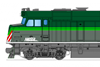 us Chicago Metra F40 battery locomotive image