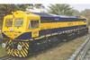 Indian Railways twin-cab WDG4D locomotive.