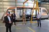 A prototype battery-powered carbon fibre and metal Very Light Rail vehicle is under construction at NP Aerospace’s plant at Foleshill in Coventry.