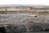 Tavan Tolgoi coal mine excavators
