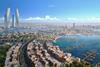 The city of Lusail is being developed on a waterfront site to the north of Doha.