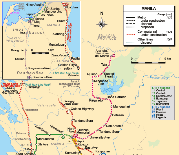 Philippines: New lines programme puts the metro in Manila | In depth ...