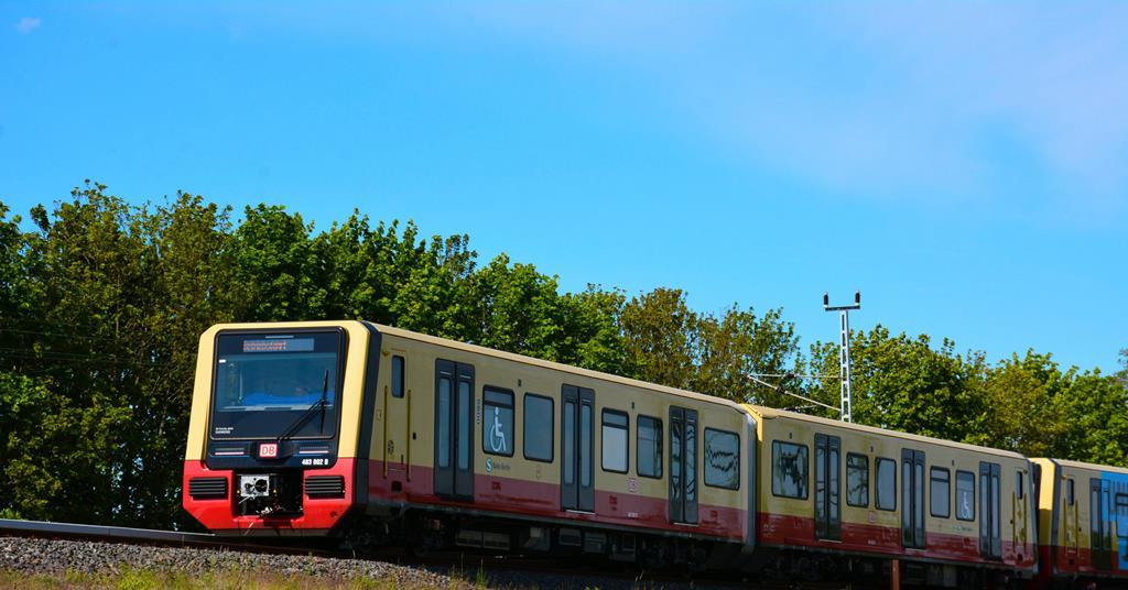 8287 Sujetacorbatas S-Bahn Berlin et 480 et480 Wannsee tren Lok ferrocarril Art