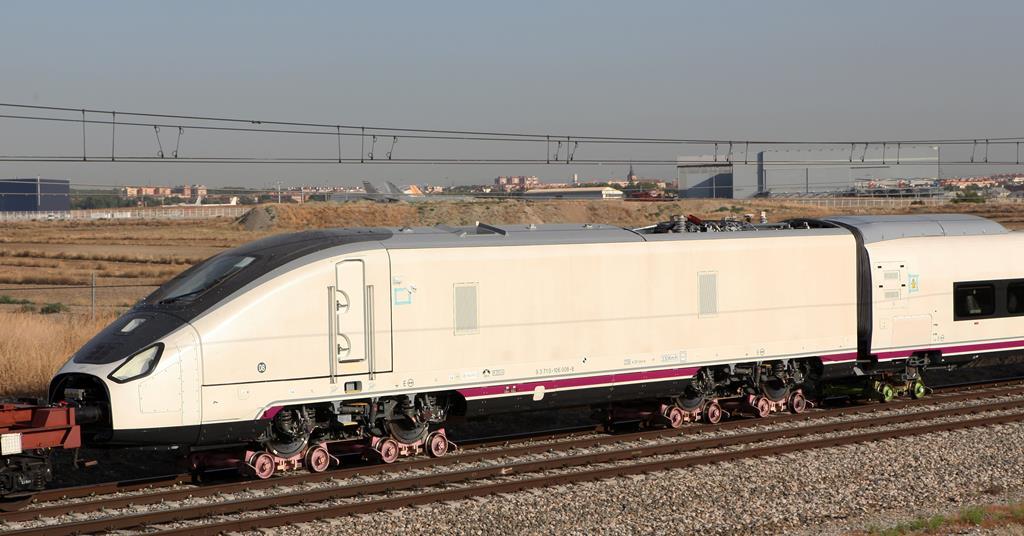 First Series Built Talgo Avril Breaks Cover Ahead Of Test Programme News Railway Gazette International (the train's record is 227 mph). first series built talgo avril breaks