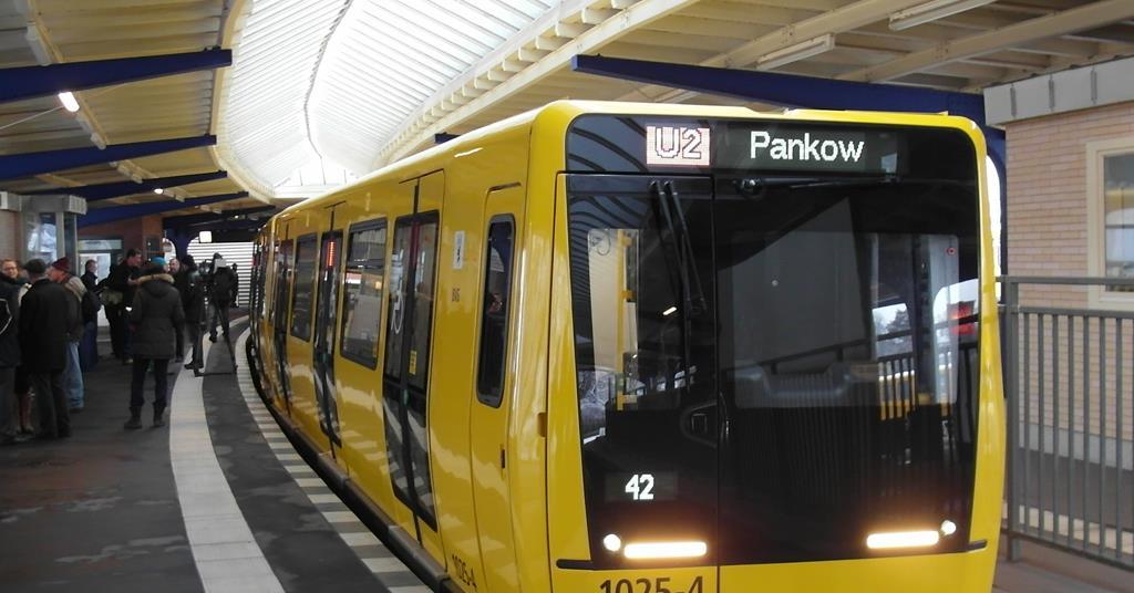 Berlin UBahn unveils preseries Stadler trainset News