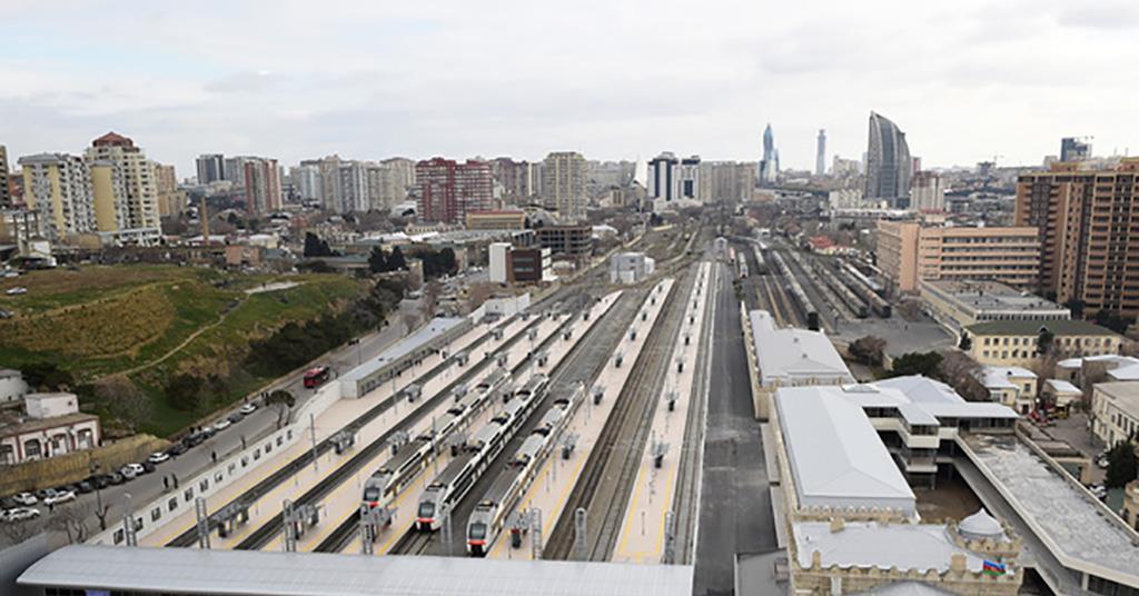 President opens renovated Baku station News Railway Gazette