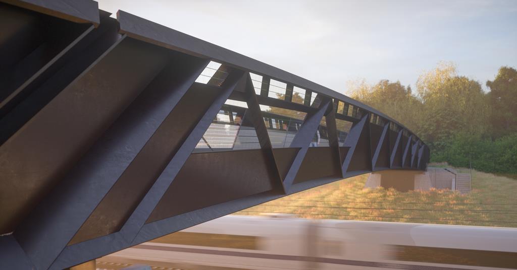 HS2 Rural Footbridge Design Revealed | Rail Business UK | Railway ...