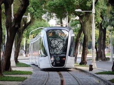 Rio De Janeiro Tramway Inaugurated 