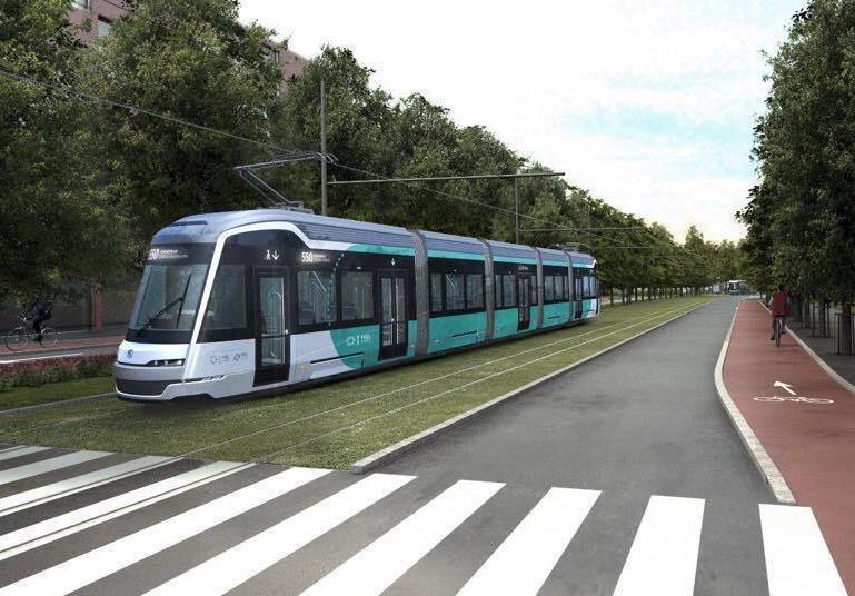 Helsinki Artic XL tram design unveiled | News | Railway Gazette ...