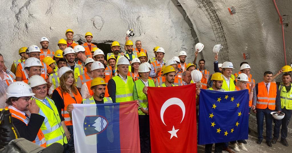 First tunnel breakthrough on Divača – Koper line | News | Railway ...