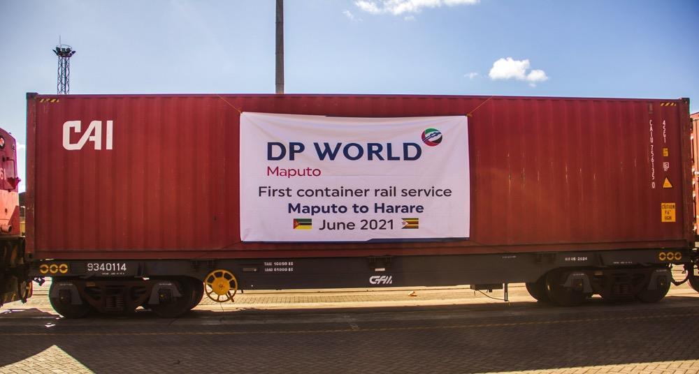 Maputo Harare Container Train Launched News Railway Gazette International