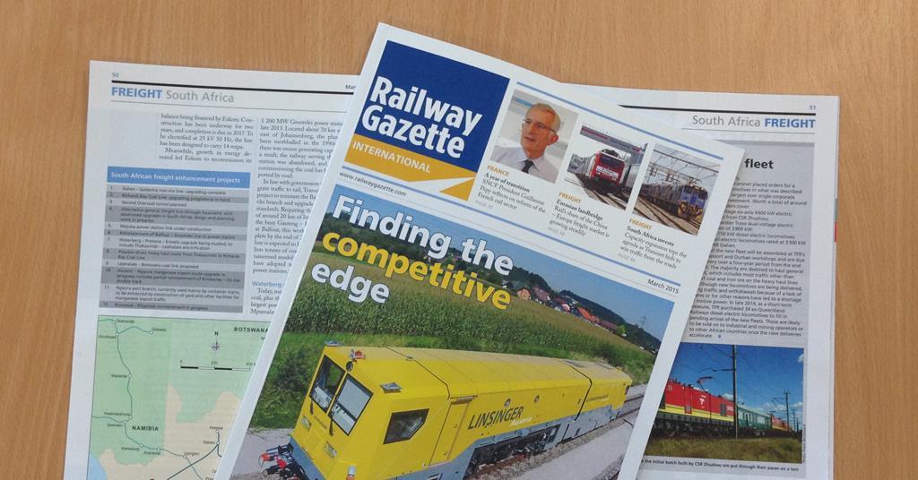 Feature articles in the March 2015 issue of Railway Gazette