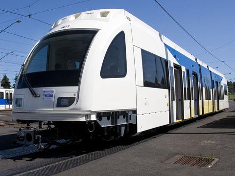 S70 enters revenue service in Portland | News | Railway Gazette ...