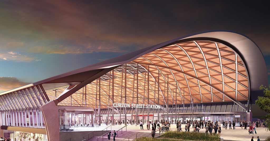 Mace and Dragados to build Birmingham Curzon Street HS2 station Rail