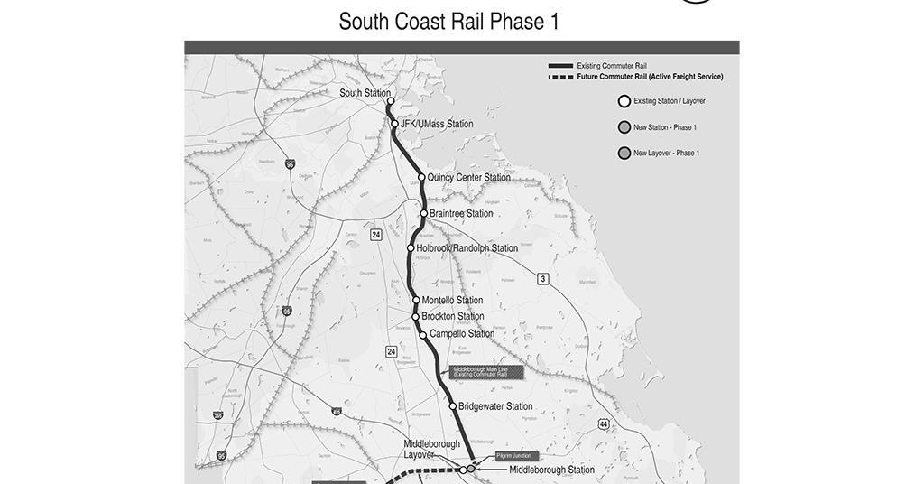 South Coast Rail commuter project infrastructure contract awarded News Railway Gazette