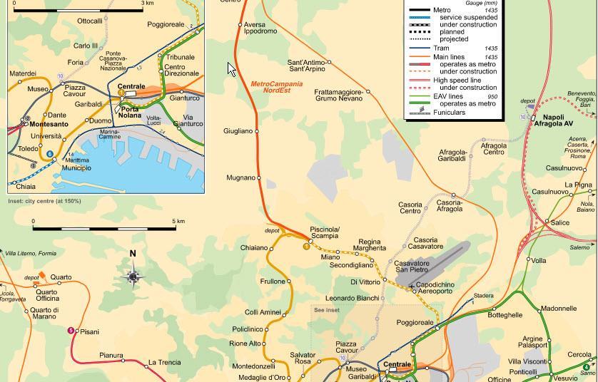 Napoli calls bids for driverless metro Line 10 Metro Report