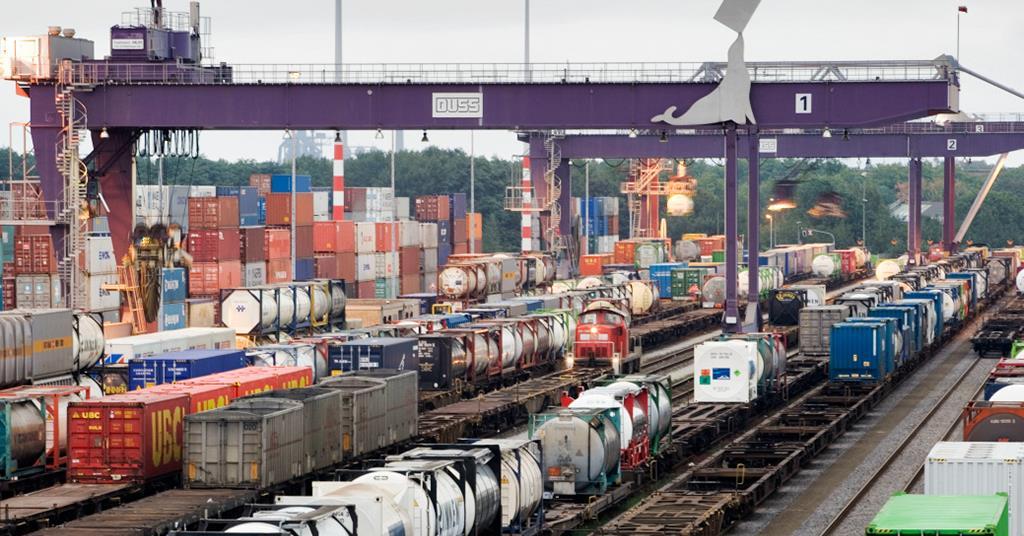 Rail freight integration delivers - 73326 Tn De Duisburg Freight Yard Db 05